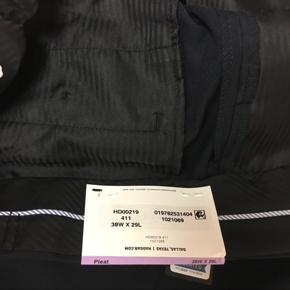 Haggar pants NWT slacks classic fit W38 L29 - Picture 6 of 7